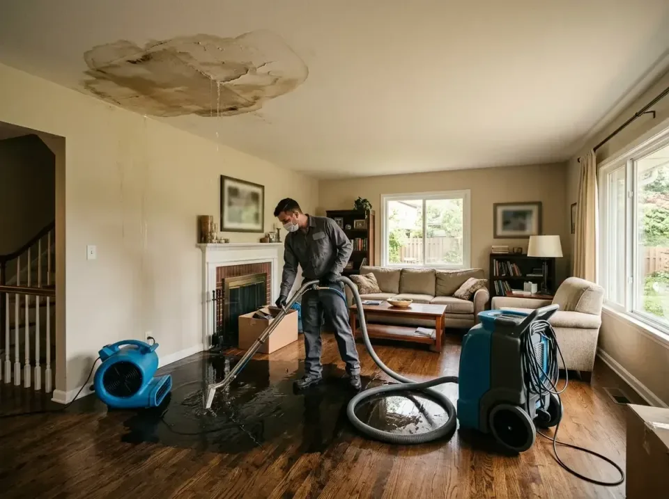 attic-pipe-burst-ceiling-drip-008 — frequently asked questions, Water Damage Restoration & Carpet Care in Rockfish, NC